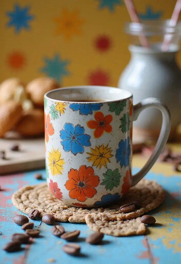 25 Graduation Gift Ideas for Best Friend to Celebrate Big - 4. Hand-Painted Mug