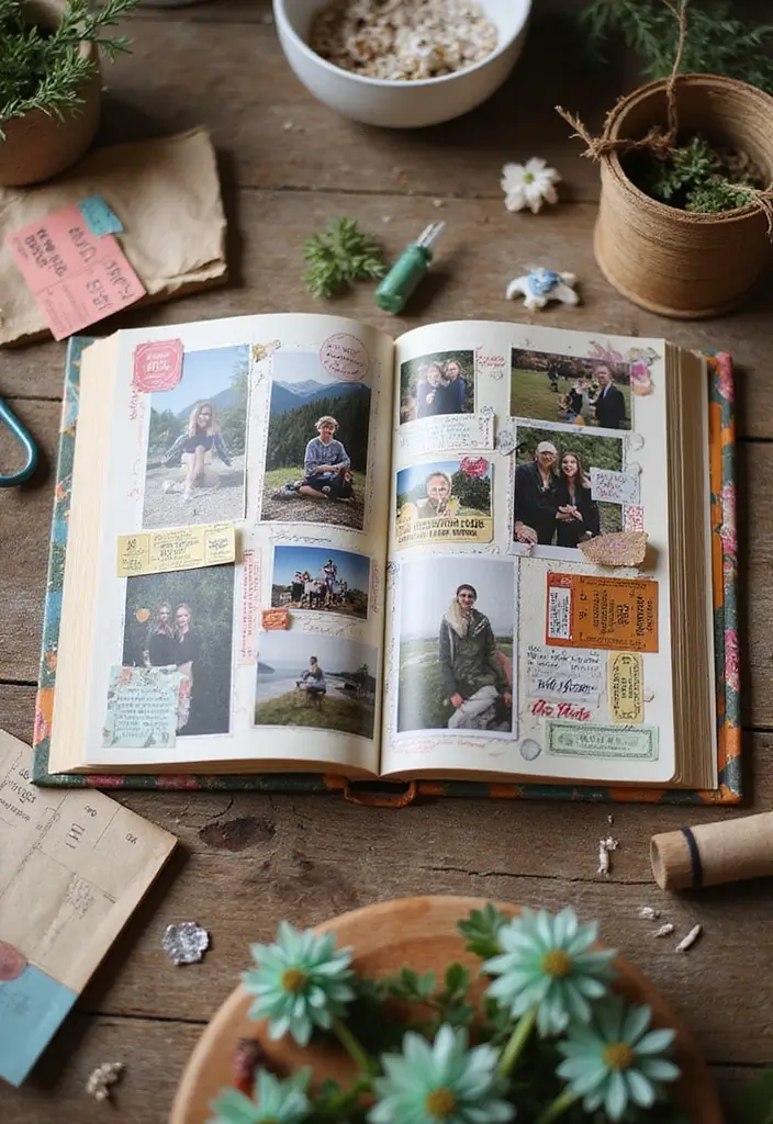 25 Graduation Gift Ideas for Best Friend to Celebrate Big - 5. Scrapbook of Adventures