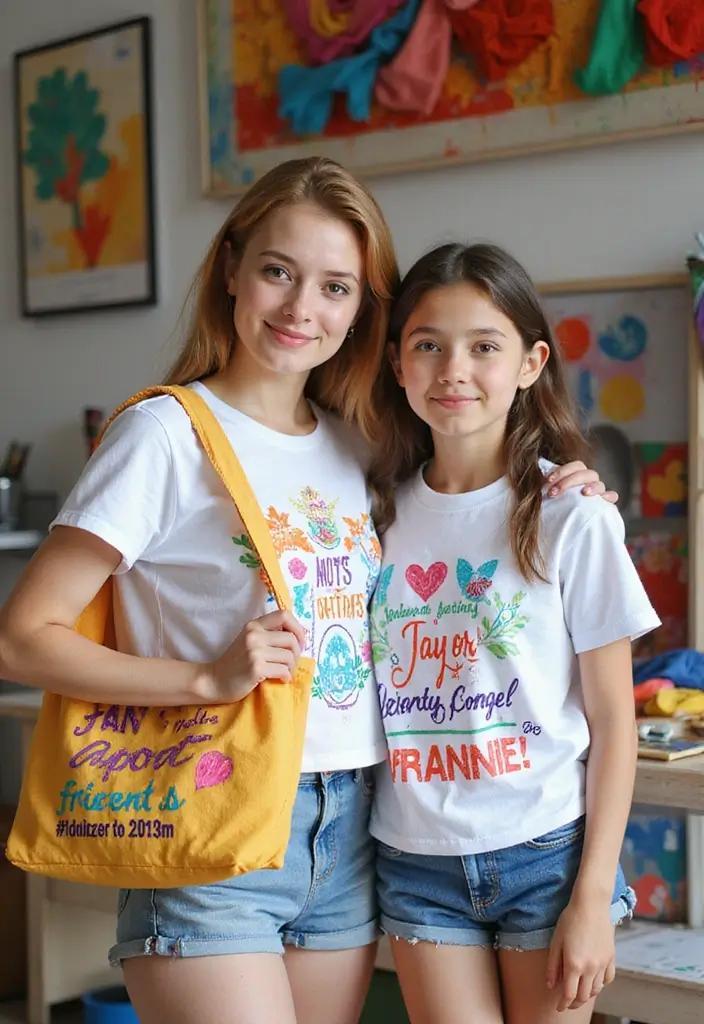 25 Graduation Gift Ideas for Best Friend to Celebrate Big - 7. Custom T-Shirt or Tote Bag