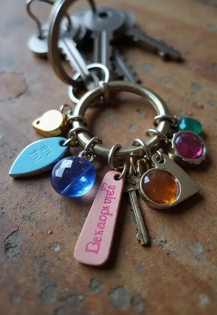 25 Graduation Gift Ideas for Best Friend to Celebrate Big - 9. Decorative Keychain