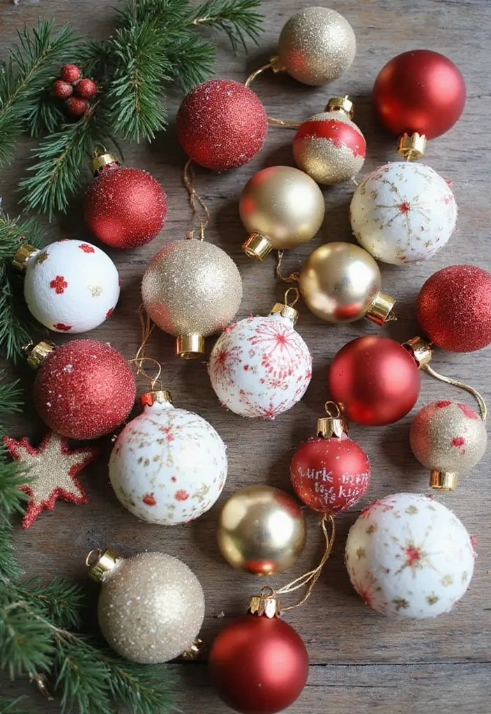 25 Handmade Christmas Gift Ideas That Feel Extra Special - 10. Handmade Christmas Ornaments
