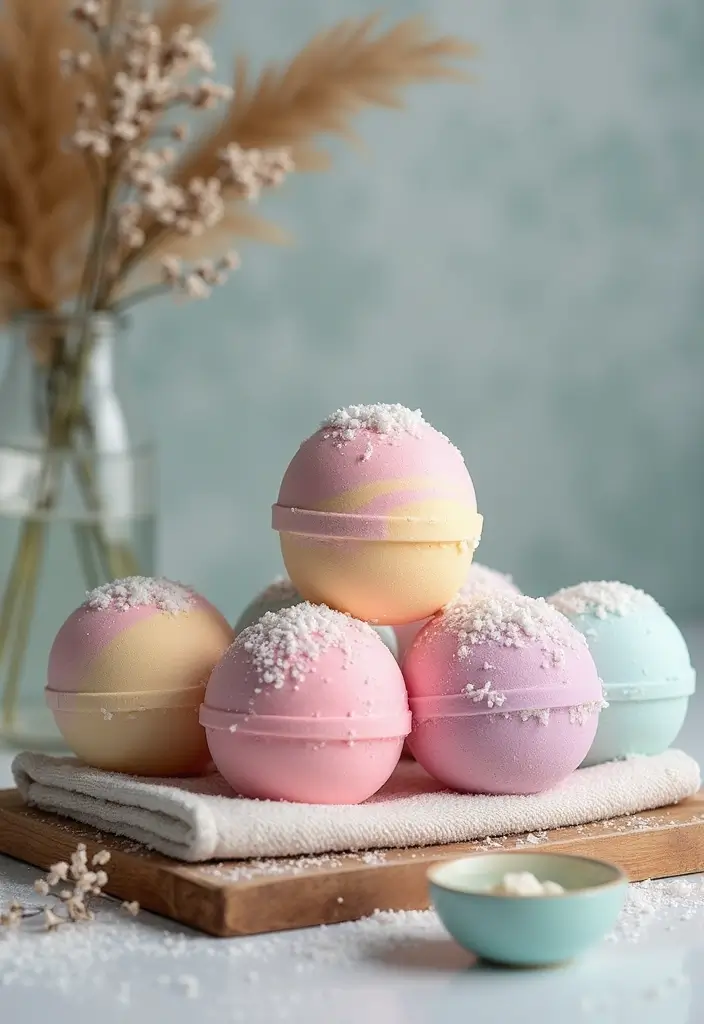 25 Handmade Christmas Gift Ideas That Feel Extra Special - 14. DIY Bath Bombs