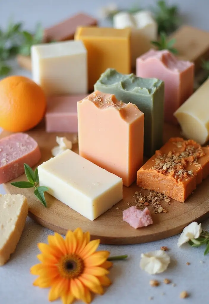 25 Handmade Christmas Gift Ideas That Feel Extra Special - 15. Handcrafted Soap Bars