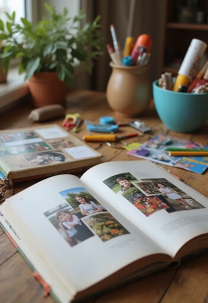 25 Handmade Christmas Gift Ideas That Feel Extra Special - 16. Memory Scrapbook