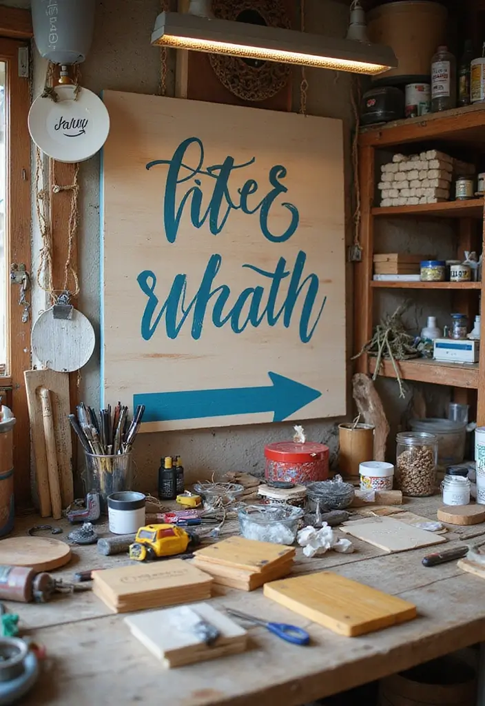 25 Handmade Christmas Gift Ideas That Feel Extra Special - 18. Decorative Wooden Signs