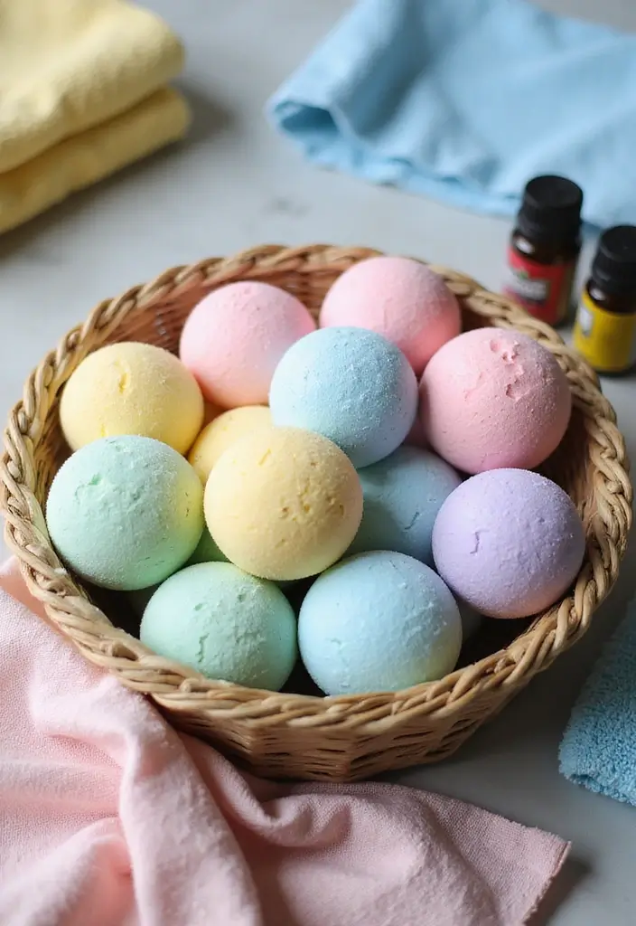 25 Unique 20th Birthday Gift Ideas for a Special Celebration - 10. DIY Bath Bombs