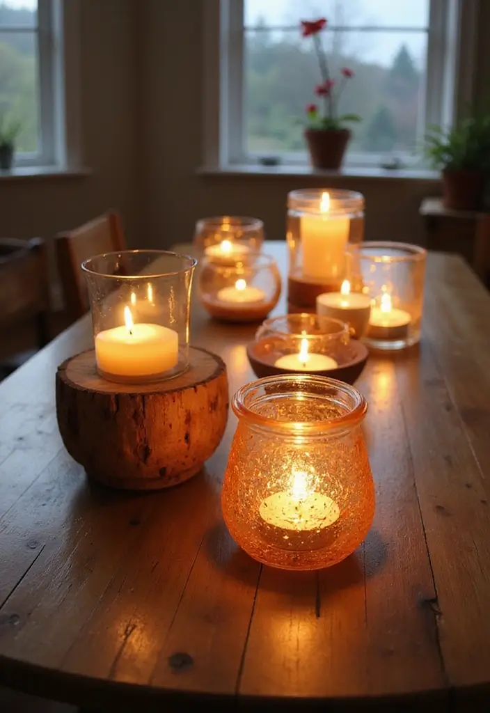 25 Unique 20th Birthday Gift Ideas for a Special Celebration - 12. DIY Candle Holders