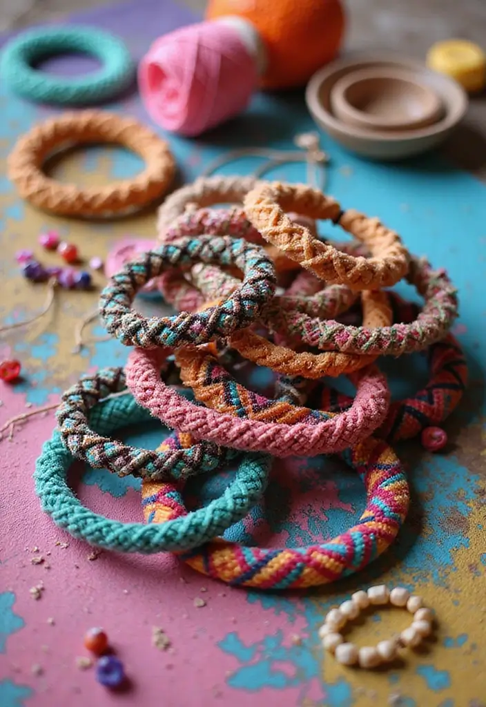 25 Unique 20th Birthday Gift Ideas for a Special Celebration - 16. DIY Friendship Bracelets