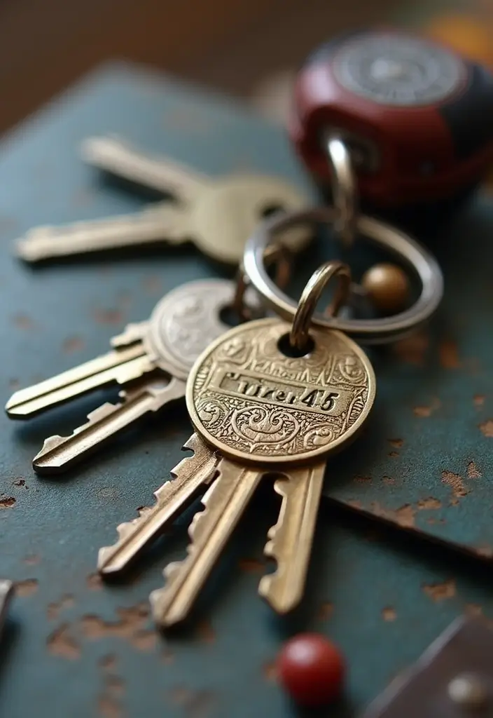 25 Unique 20th Birthday Gift Ideas for a Special Celebration - 17. Customized Keychain