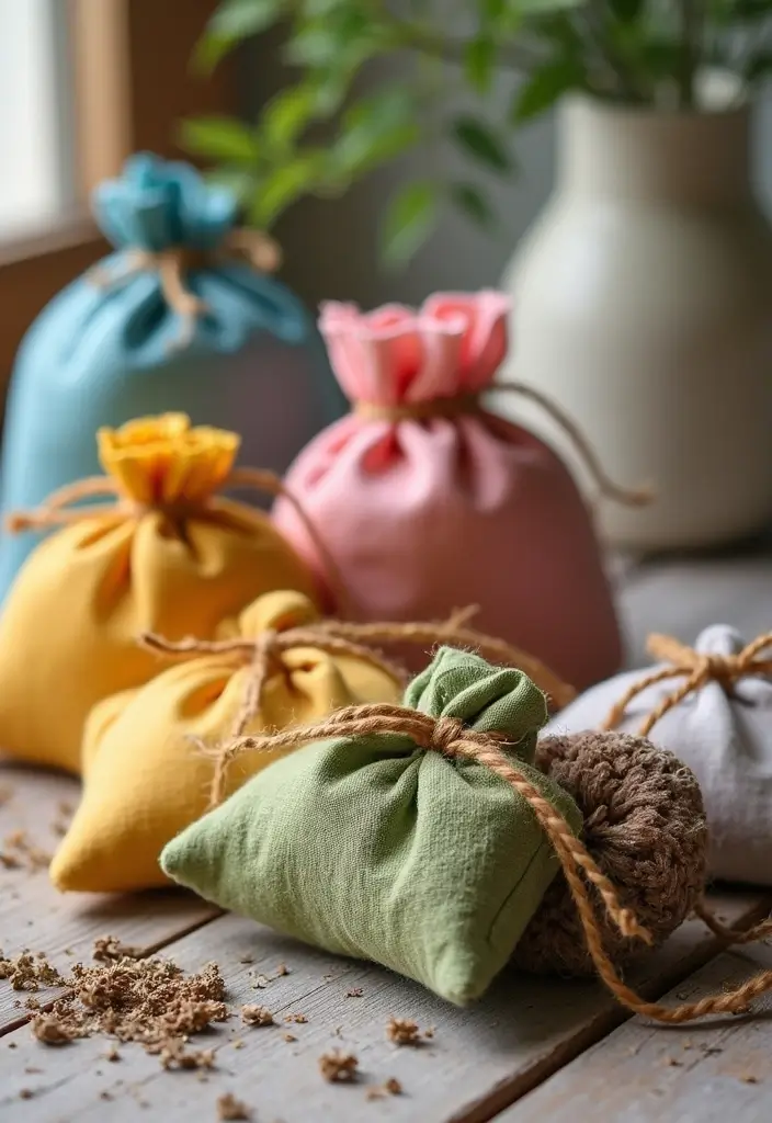 25 Unique 20th Birthday Gift Ideas for a Special Celebration - 18. DIY Scented Sachets