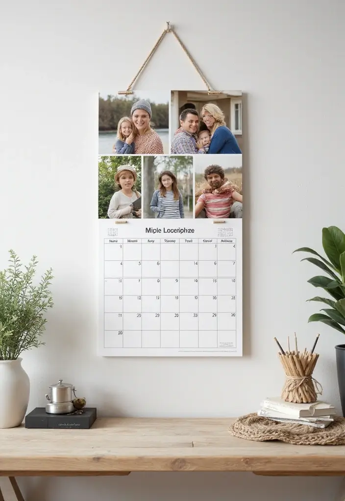 25 Unique 20th Birthday Gift Ideas for a Special Celebration - 19. Personalized Calendar