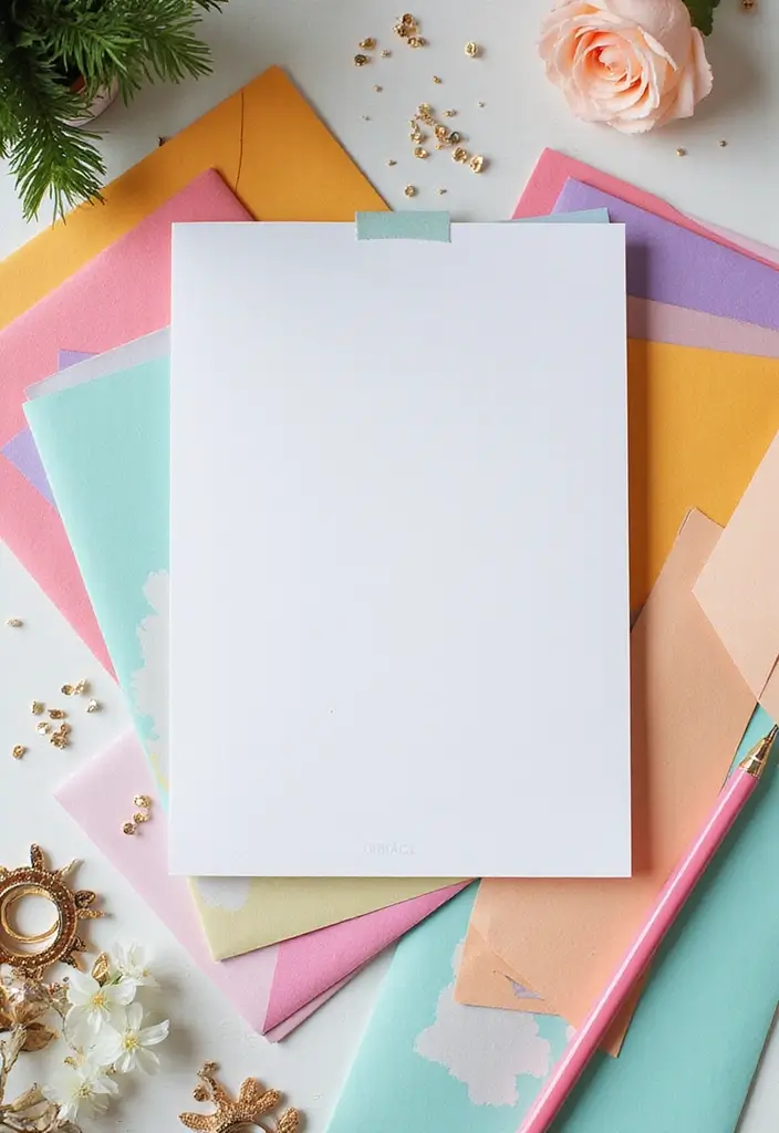 25 Unique 20th Birthday Gift Ideas for a Special Celebration - 23. DIY Stationery Set