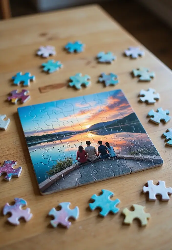 25 Unique 20th Birthday Gift Ideas for a Special Celebration - 6. Personalized Photo Puzzle