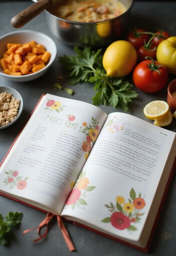 25 Unique 20th Birthday Gift Ideas for a Special Celebration - 7. Customized Recipe Book