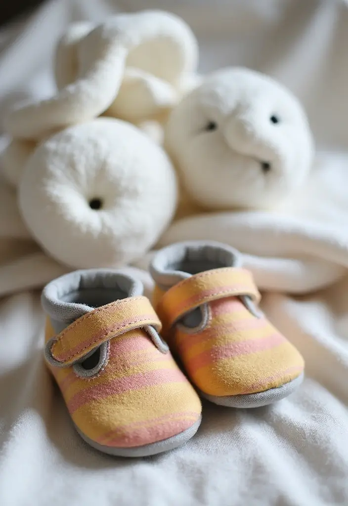 25 Eco-Friendly DIY First Birthday Gift Ideas Every Parent Will Appreciate - 25. Handmade Baby Shoes