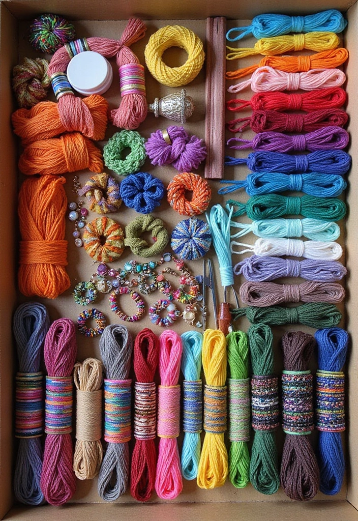 20 Sweet 16 Birthday Gift Ideas Every Teen Will Treasure - 2. DIY Friendship Bracelet Making Kit