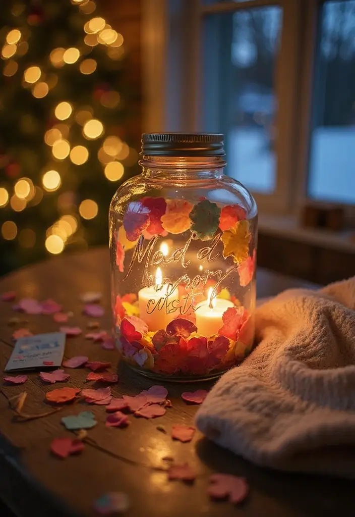 30 Must-Try Gift Ideas for Christmas 2025: Eco-Friendly DIY Edition - 15. Memory Jar