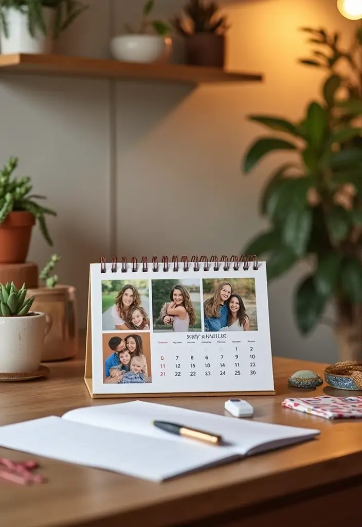 30 Must-Try Gift Ideas for Christmas 2025: Eco-Friendly DIY Edition - 16. Custom Photo Calendars
