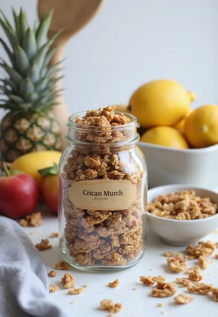 30 Must-Try Gift Ideas for Christmas 2025: Eco-Friendly DIY Edition - 17. Homemade Granola