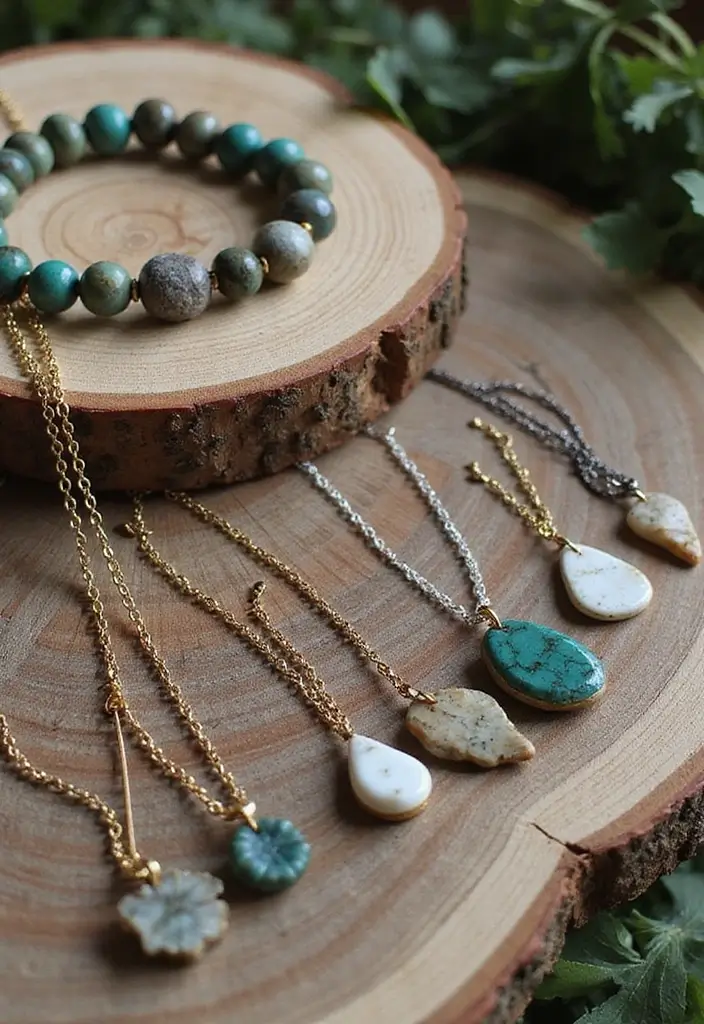 30 Must-Try Gift Ideas for Christmas 2025: Eco-Friendly DIY Edition - 19. Nature-Inspired Jewelry