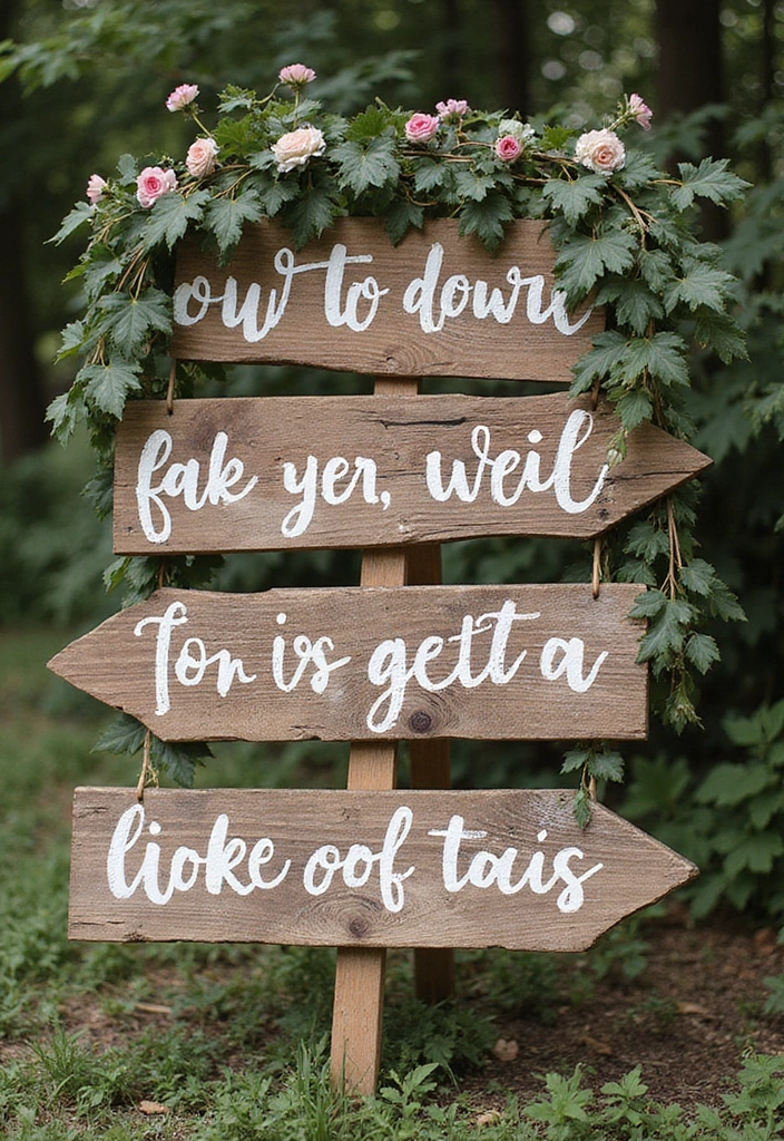 30 Must-Try Gift Ideas for Christmas 2025: Eco-Friendly DIY Edition - 20. Rustic Wooden Signs