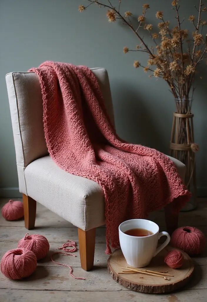 30 Must-Try Gift Ideas for Christmas 2025: Eco-Friendly DIY Edition - 6. Hand-Knitted Scarves