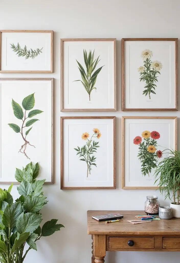 30 Must-Try Gift Ideas for Christmas 2025: Eco-Friendly DIY Edition - 8. Botanical Art Prints