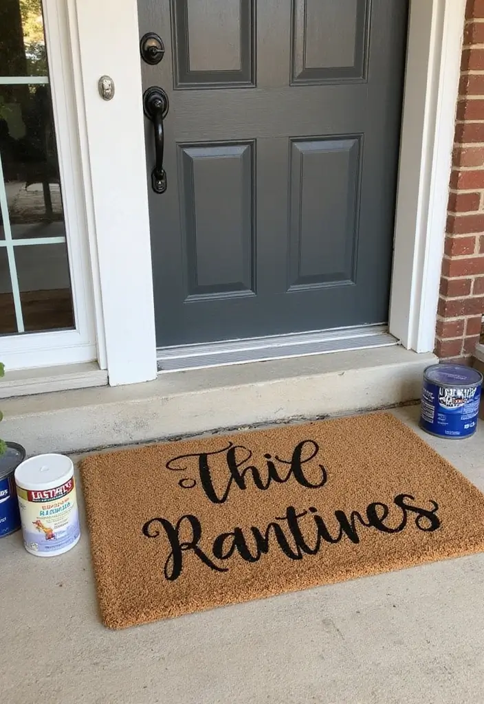 30 Wedding Gift Ideas That Will Impress Any Couple - 10. Custom Doormat