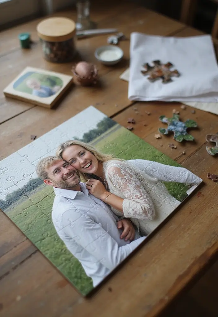 30 Wedding Gift Ideas That Will Impress Any Couple - 11. Photo Puzzle