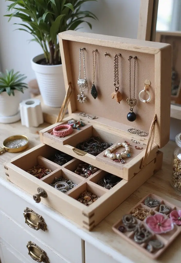 30 Wedding Gift Ideas That Will Impress Any Couple - 17. Handmade Jewelry Organizer