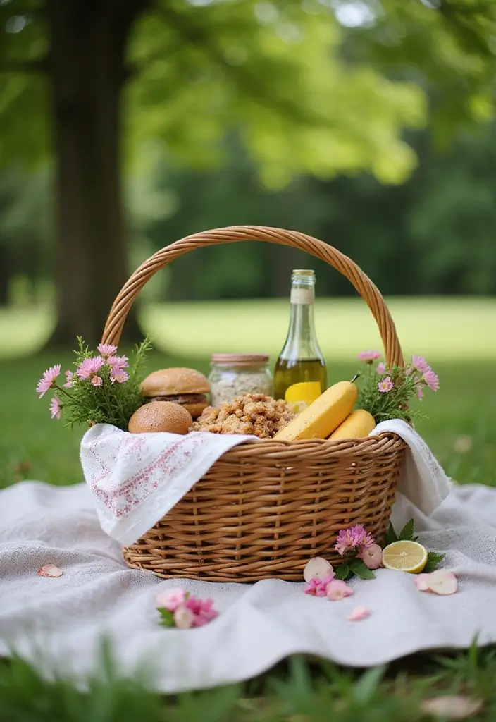 30 Wedding Gift Ideas That Will Impress Any Couple - 18. DIY Picnic Basket