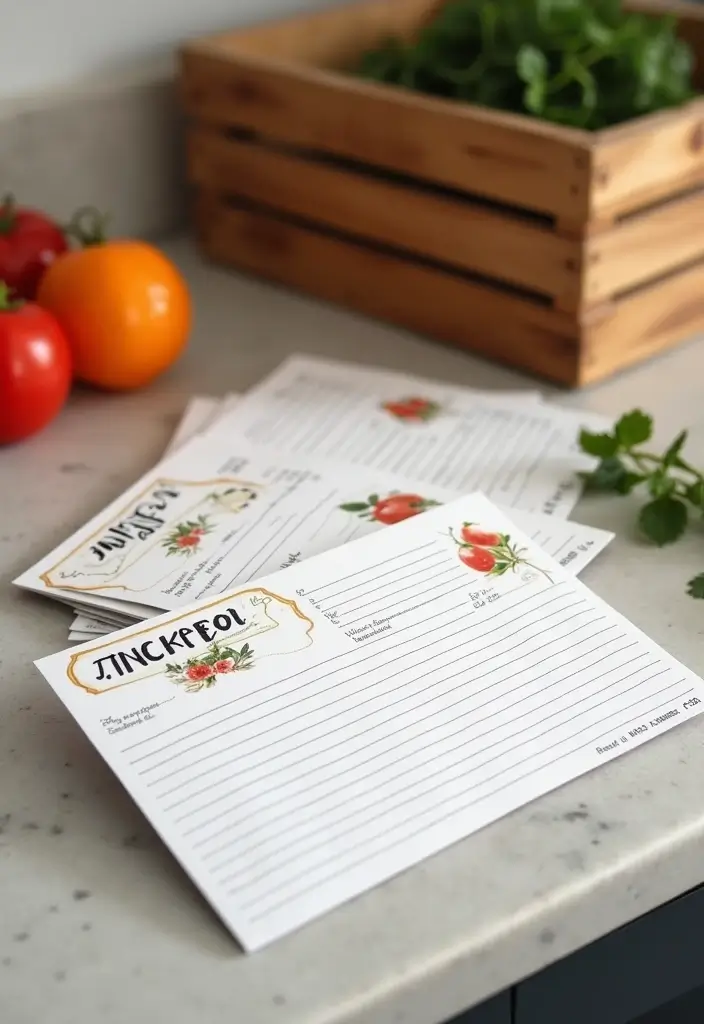 30 Wedding Gift Ideas That Will Impress Any Couple - 27. Customized Family Recipe Cards