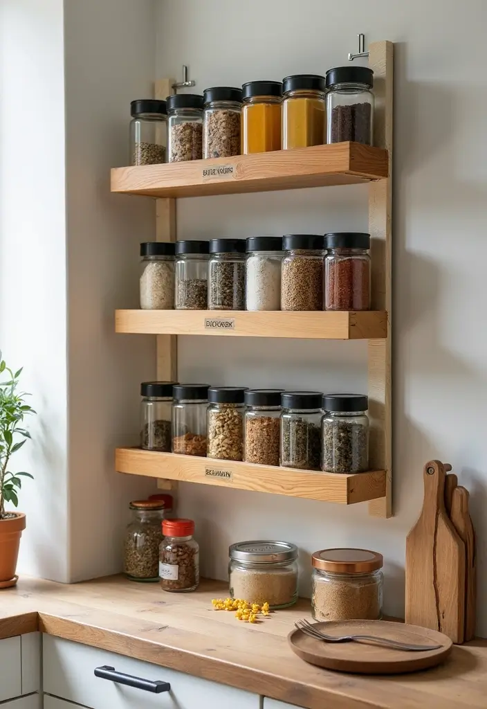 30 Wedding Gift Ideas That Will Impress Any Couple - 5. DIY Spice Rack