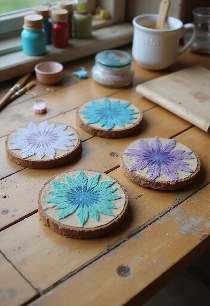 30 Wedding Gift Ideas That Will Impress Any Couple - 6. Handcrafted Coasters
