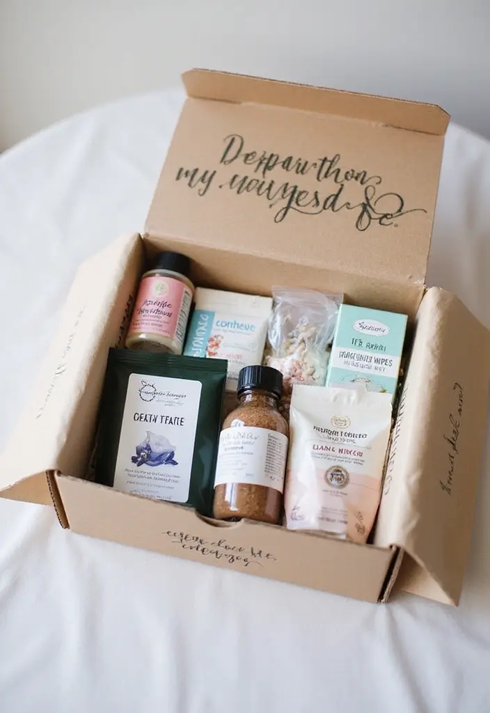 20 Thoughtful Gift Ideas for Best Friend’s Wedding - 3. Personalized Wedding Day Survival Kit