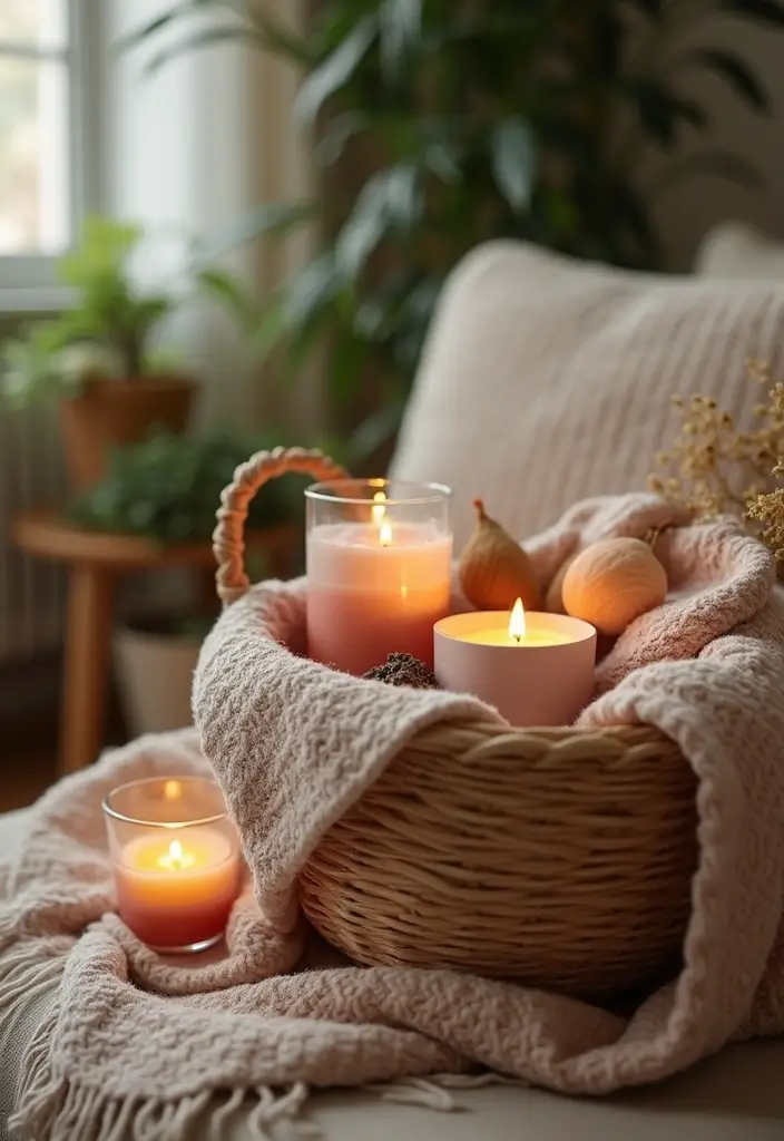 15 DIY Baby Shower Gift Basket Ideas That Stand Out - 4. Relaxation and Self-Care Basket for Parents
