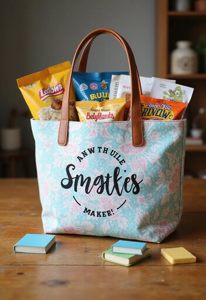 20 Thoughtful Girl Birthday Gift Ideas for Every Age - 4. Personalized Tote Bag