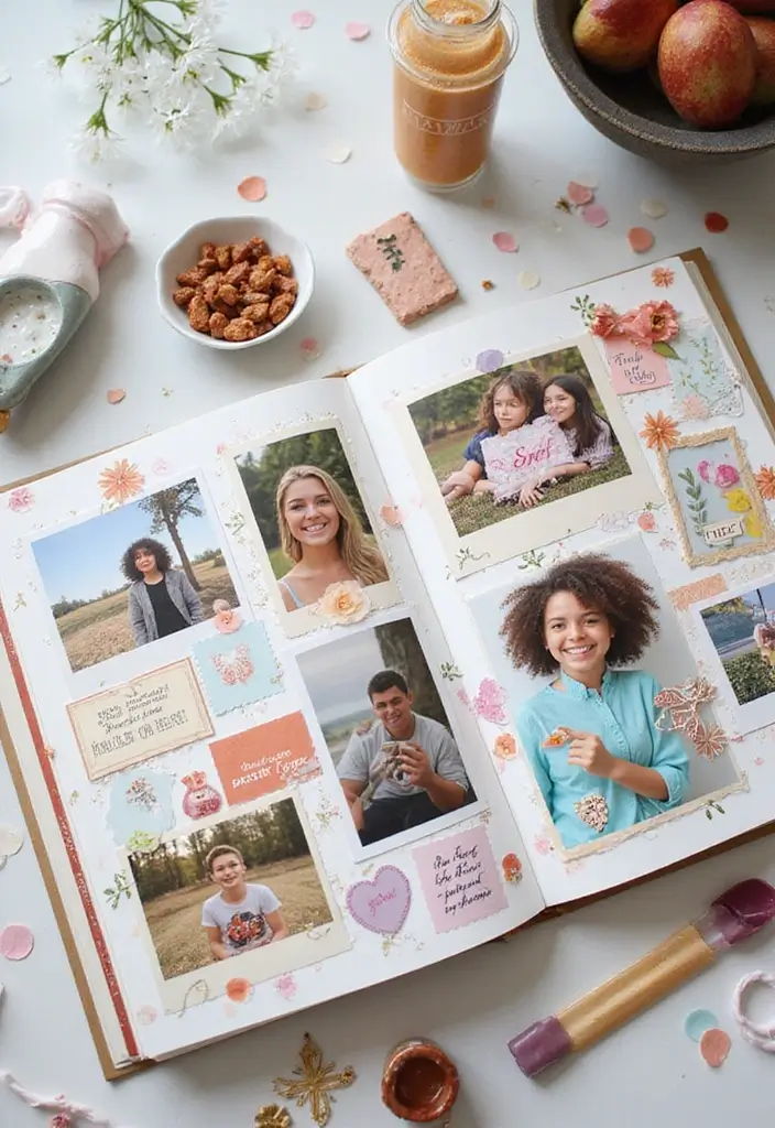 20 Sweet 16 Birthday Gift Ideas Every Teen Will Treasure - 5. Scrapbook of Memories