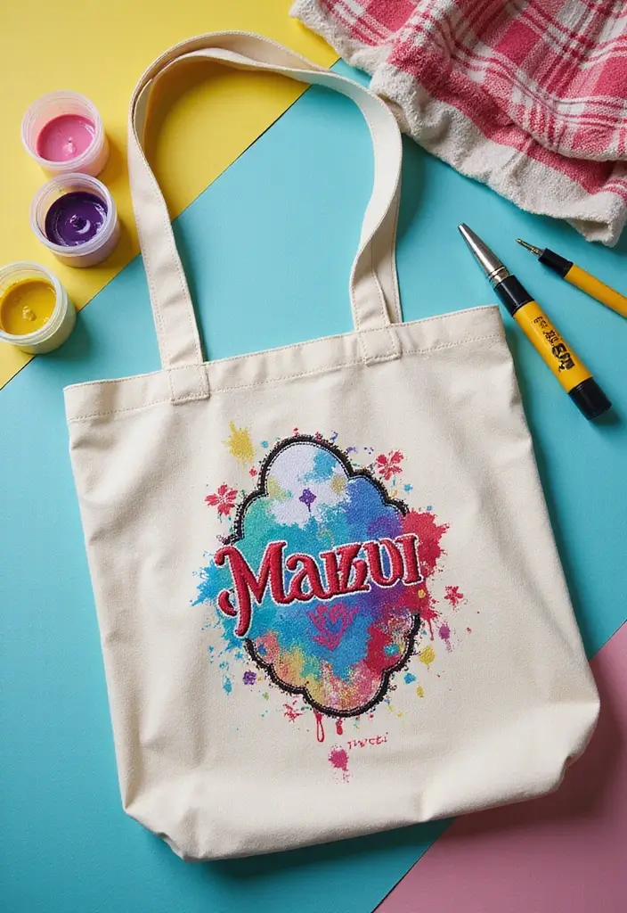 20 Sweet 16 Birthday Gift Ideas Every Teen Will Treasure - 6. Customized Tote bag