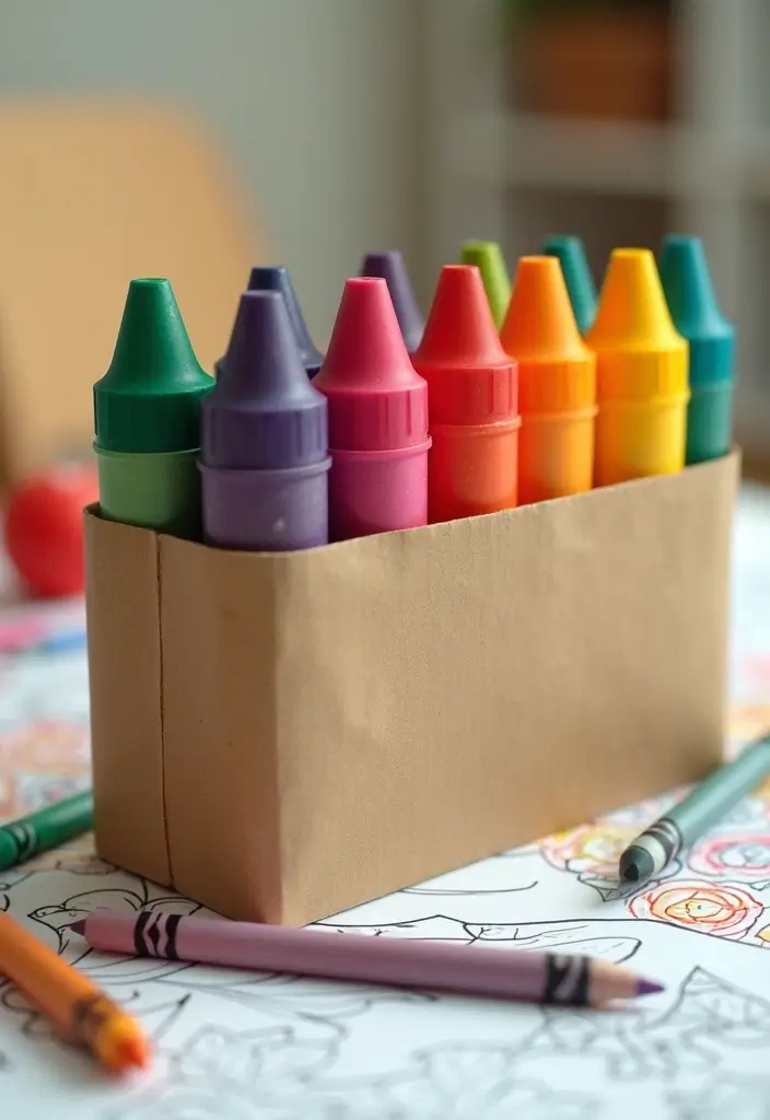 25 Eco-Friendly DIY First Birthday Gift Ideas Every Parent Will Appreciate - 7. Eco-Friendly Crayon Set