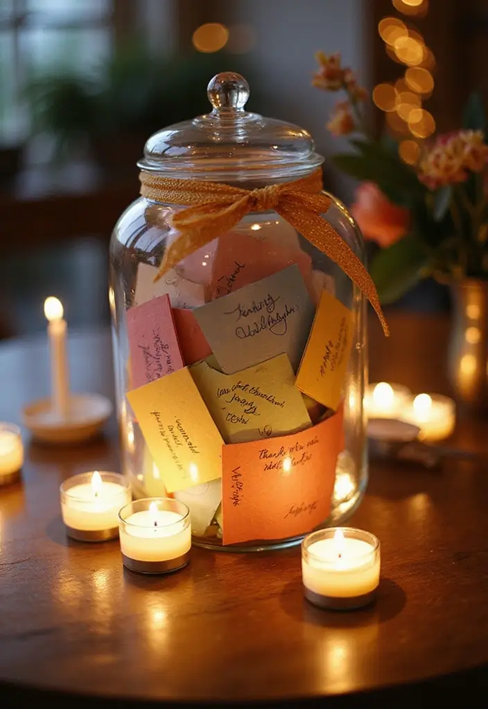 20 Thoughtful Gift Ideas for Best Friend’s Wedding - 7. Memory Jar