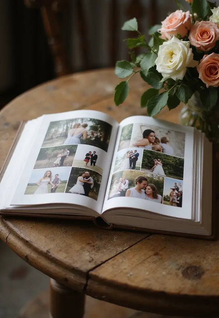 20 Thoughtful Gift Ideas for Best Friend’s Wedding - 8. Personalized Photo Album