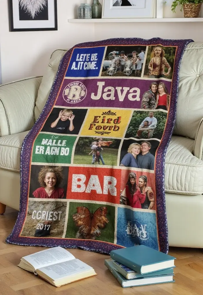 20 Sweet 16 Birthday Gift Ideas Every Teen Will Treasure - 8. Personalized Blanket