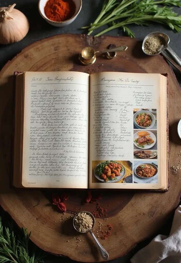 20 Romantic Anniversary Gift Ideas for Boyfriend - 9. Personalized Recipe Book