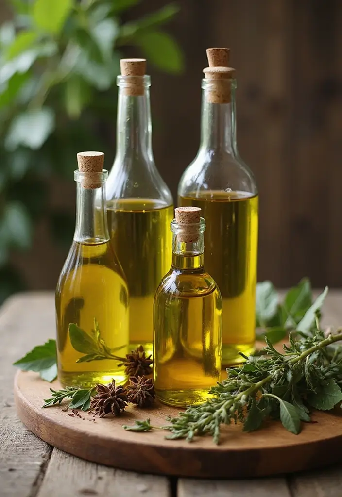 20 Creative DIY Gift Ideas for Friends to Make Them Smile - 9. Infused Olive Oil Gift Set