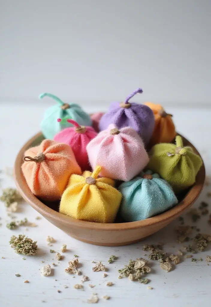 20 DIY Gift Ideas for Girlfriend That Show Your Love - 9. Scented Sachets