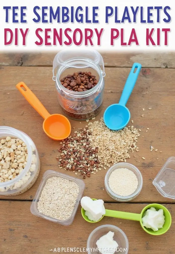 25 Eco-Friendly DIY First Birthday Gift Ideas Every Parent Will Appreciate - 9. DIY Sensory Play Kit