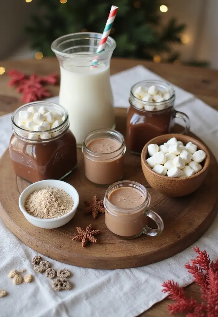 15 Family Christmas Gift Ideas to Bring Everyone Together - 6. DIY Hot Cocoa Kits