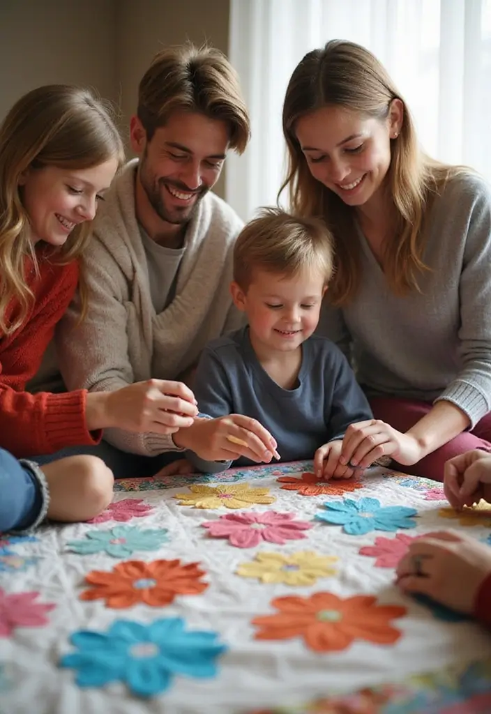 15 Family Christmas Gift Ideas to Bring Everyone Together - 15. DIY Family Quilt