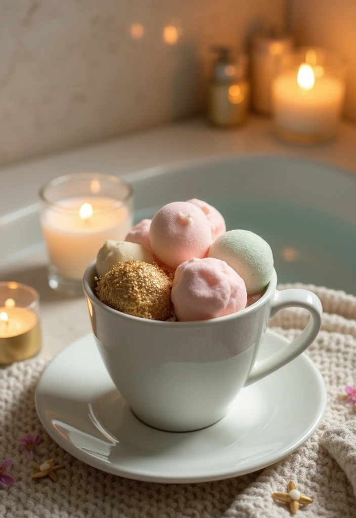 20 Creative Cup Gift Ideas Filled with Surprises - 6. Spa Day in a Cup